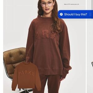 Parke Women's ribbed nostalgia collection pullover and boxer pants